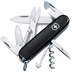 Нож Victorinox Swiss Army Climber Ukraine черно-красный